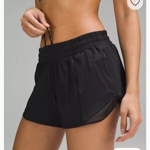 Lululemon Hotty Hot Women's Black Athletic Shorts